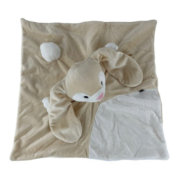 Riff Raff Cream Bunny Rabbit Lovey Security Blanket Lullaby Music White Noise - Picture 2 of 8